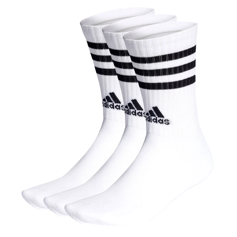 Adidas Adidas 3-Stripes Cushioned Crew Socks 3 Pairs (HT3458)