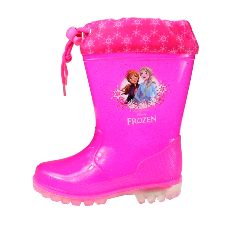 Disney Disney Kids Rain Boots With Lights Fuschia (D4310254S-0025)