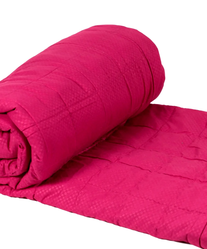 Silk Fashion Πάπλωμα Μονό Silk Fashion 11053 Φούξια 160x220