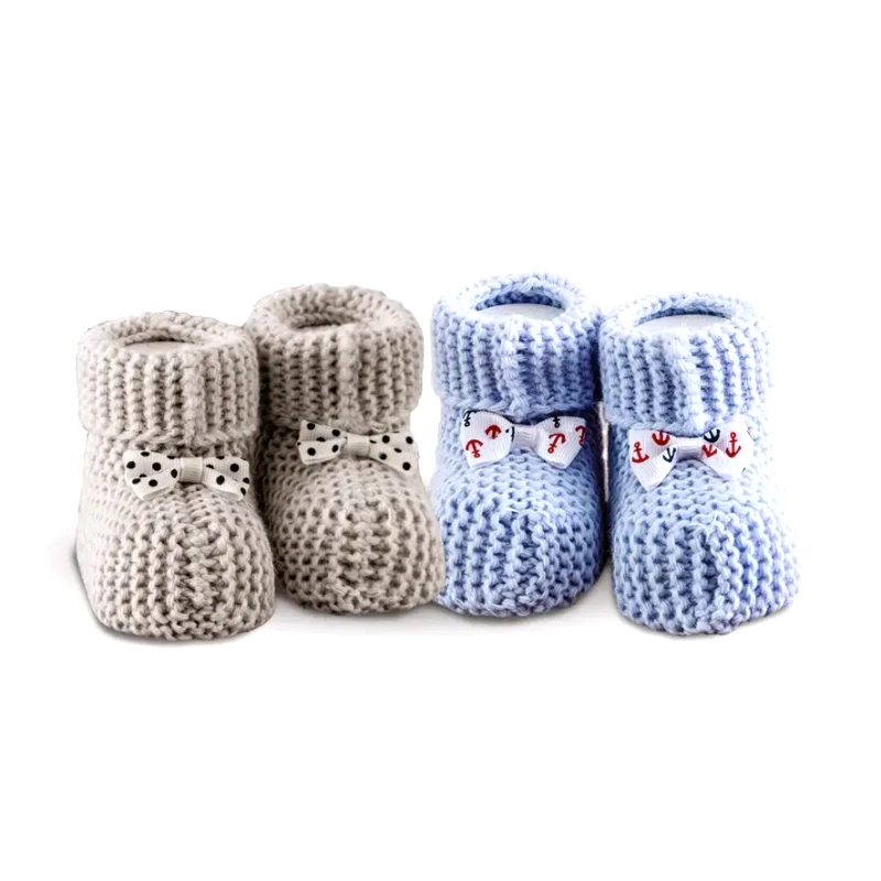 Sb Home Βρεφικά Παπουτσάκια Αγκαλιάς 2 Ζεύγη Sb Home Baby Shoes No8