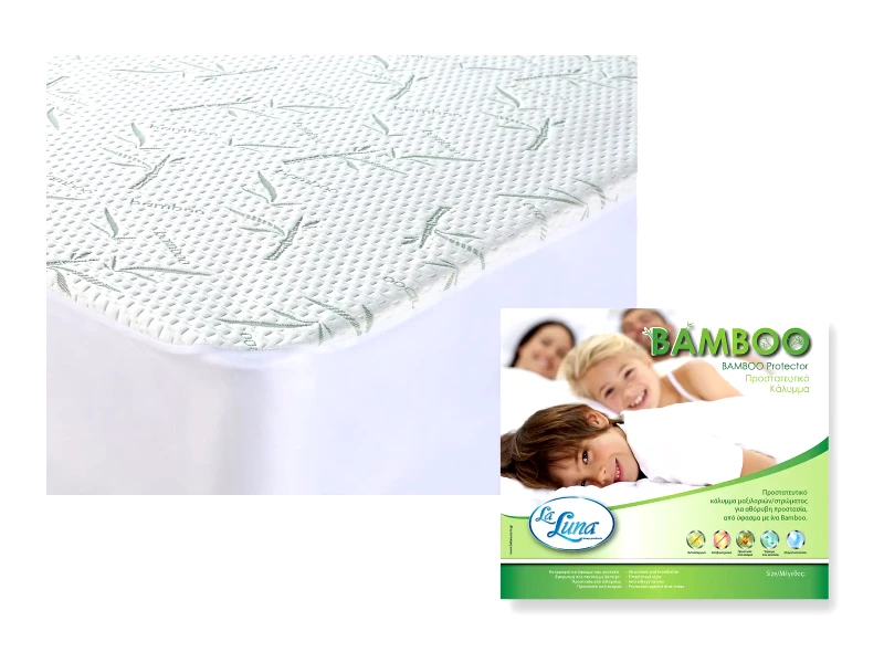 Laluna Προστατευτικό Κάλυμμα Στρώματος La Luna Bamboo 100x200+30-40