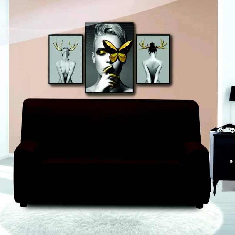 Sb Home Ελαστικό Κάλυμμα Διθέσιου Sb Home Sabrina Brown