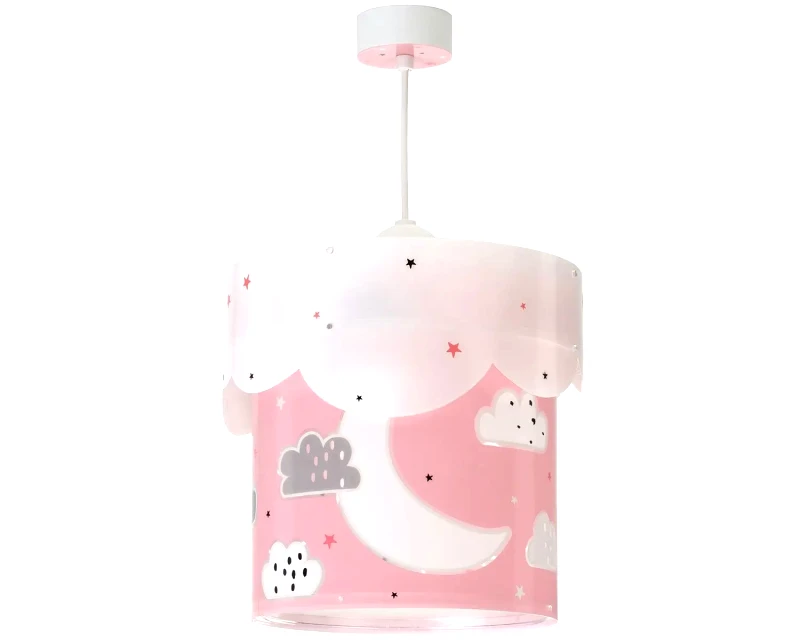 Ango Παιδικό Φωτιστικό Οροφής Ango Moon Pink 61232 S