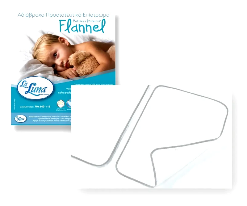 Laluna Αδιάβροχο Σελτεδάκι La Luna Flannel 60x80