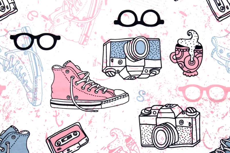 Dimcol Σεντόνι Λίκνου Dimcol All Star 131 80x110