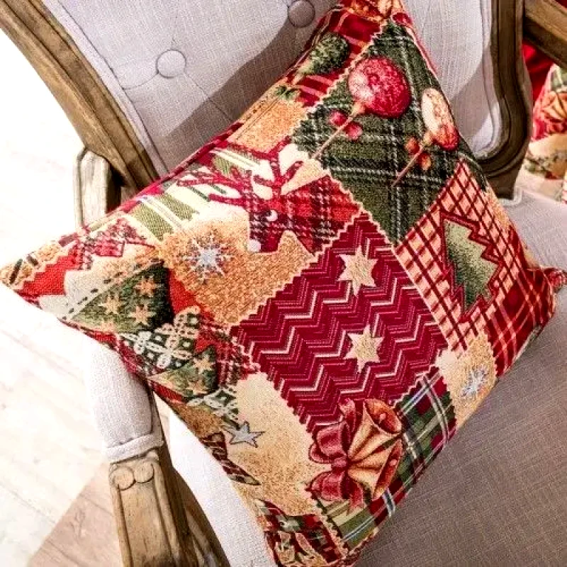 Teoran Μαξιλάρι Teoran Tinsel - 65x65cm δαπέδου με γέμιση