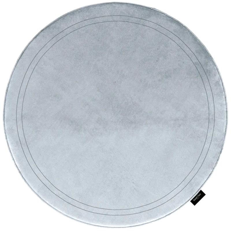 Saint Clair Χαλί Στρόγγυλο Saint Clair Softy Silver Δ100