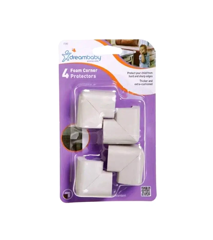 DreamBaby Προστατευτικά Γωνιών Foam 4τμχ Grey DreamBaby BR75165
