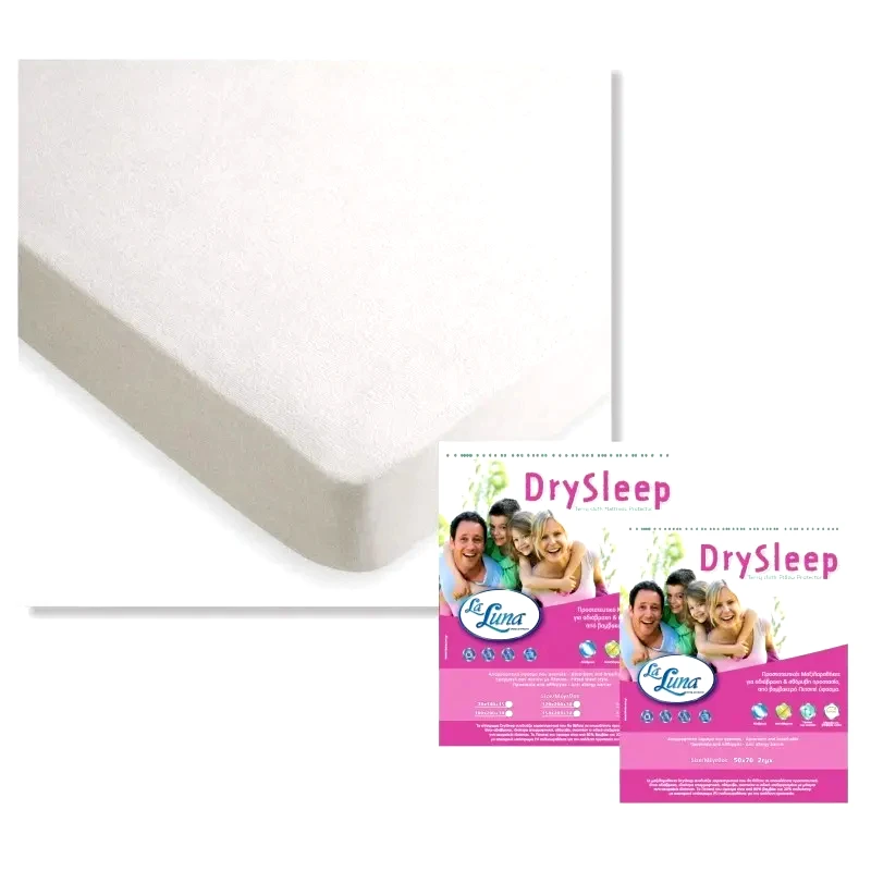 Laluna Κάλυμμα Στρώματος Αδιάβροχο Πετσετέ La Luna DrySleep 180x200+35