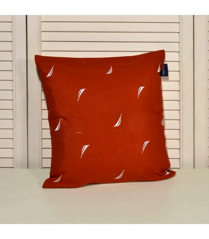 Nautica Μαξιλαροθήκη Διακόσμησης Nautica 221 Κεραμιδί 40x40