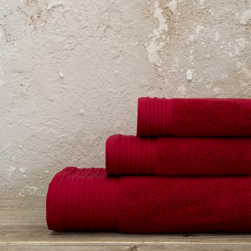 Nima Πετσέτα Χεριών Nima Feel Fresh Ruby Red 40x60