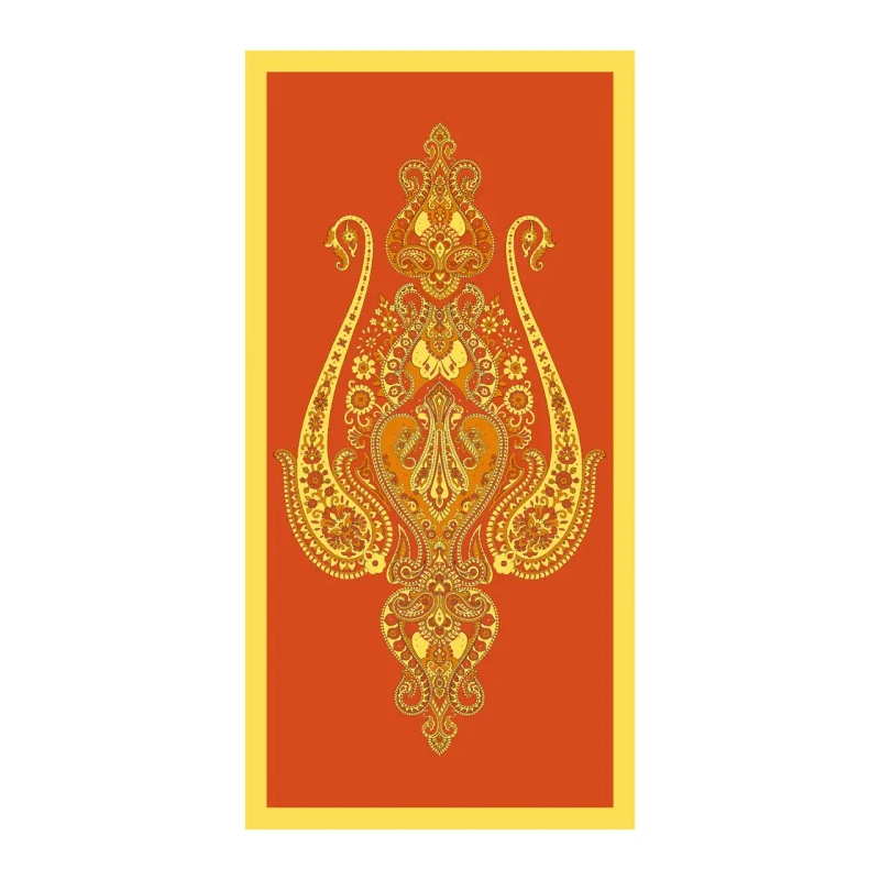 Bassetti Πετσέτα Θαλάσσης Bassetti Granfoulard Ragusa Χρυσό 90x180