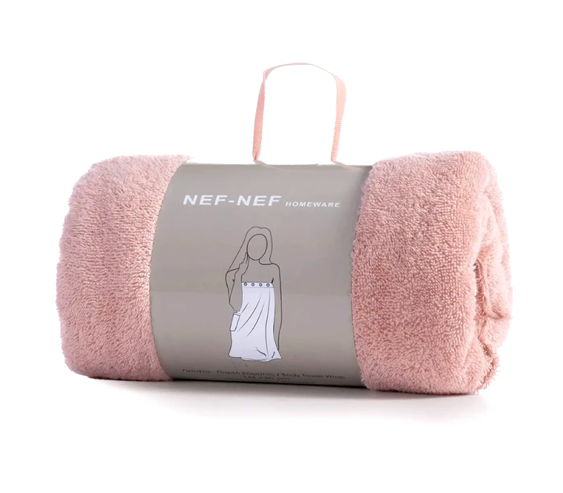 Nef - Nef Πετσέτα Παρεό Nef-Nef Sandy Pink 146x80