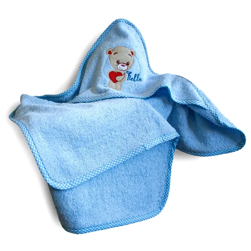 Sbaby Βρεφική Κάπα Sbaby Hello Blue 75x75