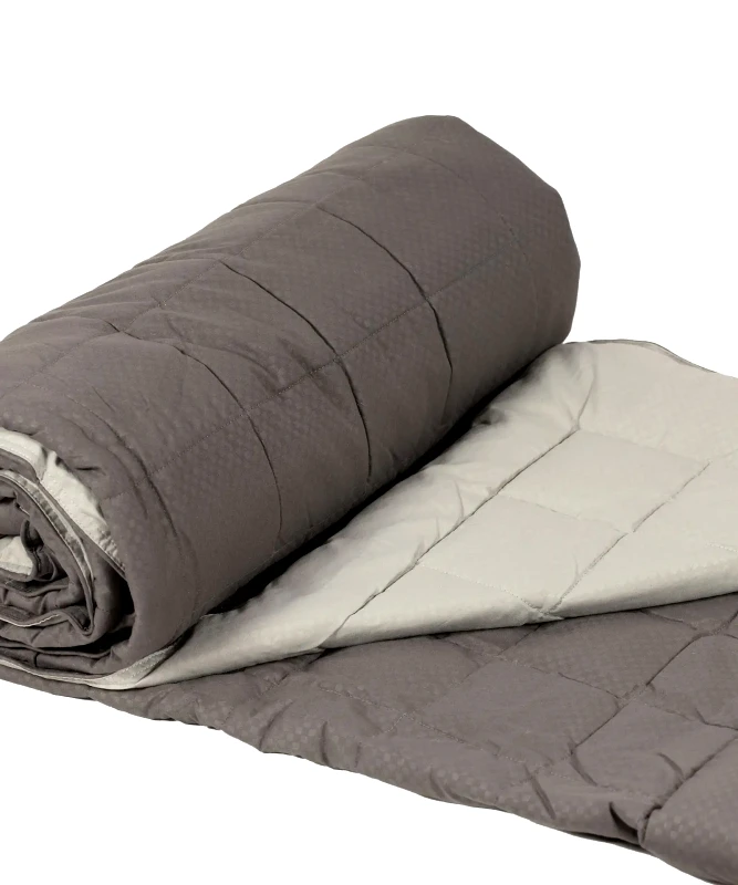 Silk Fashion Πάπλωμα Μονό Silk Fashion 11053 Γκρί Σκούρο 160x220