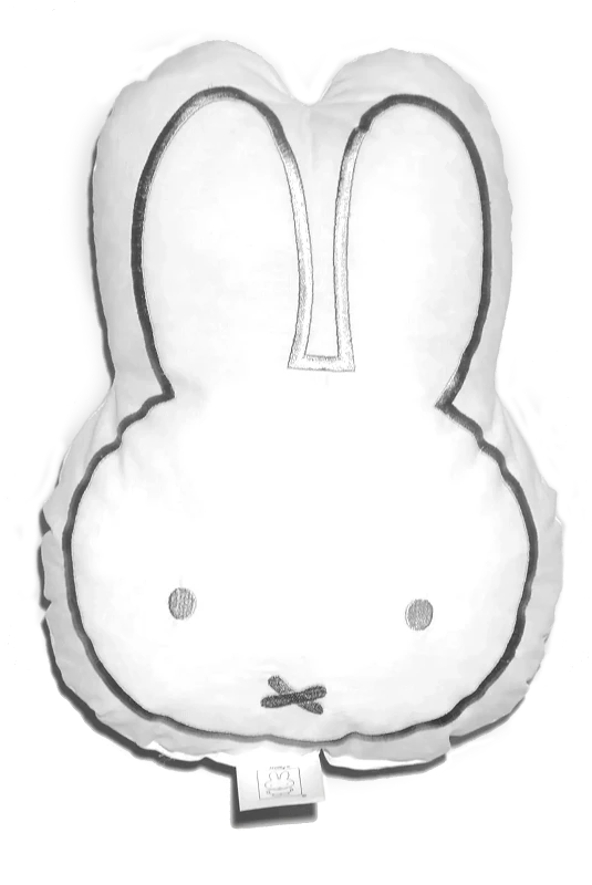 Miffy Μαξιλάρι Διακόσμησης Miffy Γκρι 35x25 Des. 55
