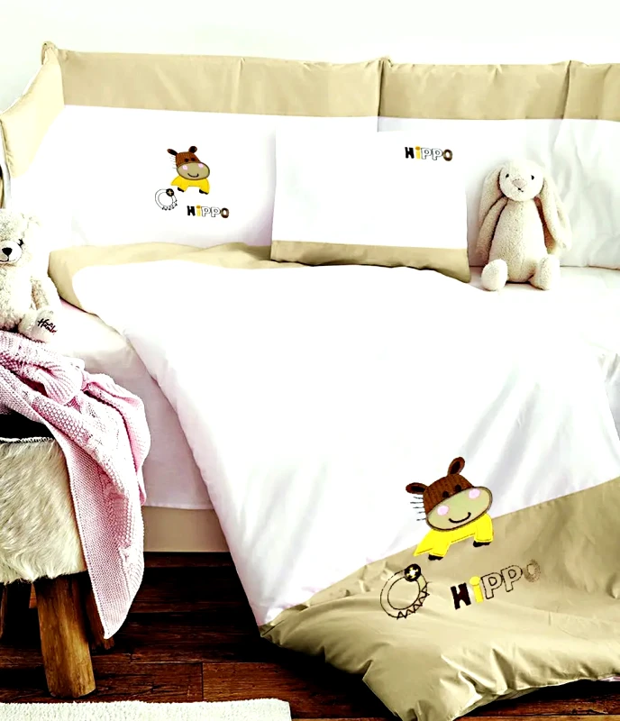Sb Home Σετ Κούνιας 3 Τεμαχίων Sb Home Hippo