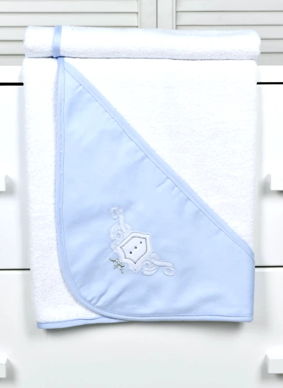 Baby Oliver Κάπα Μπουρνούζι Με Ρέλι Baby Oliver Des. 381 - Satin Ciel 75x75