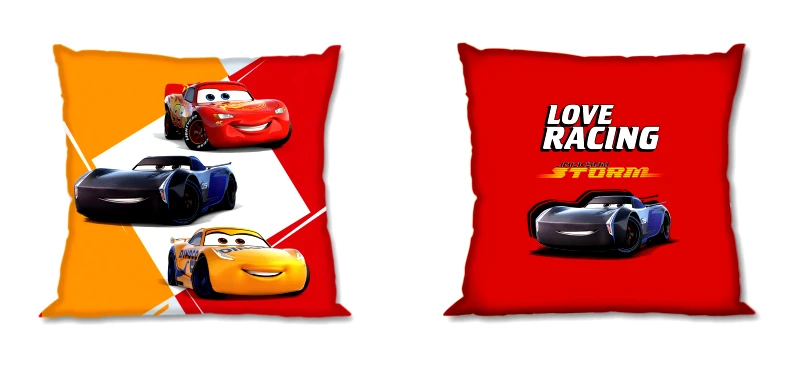 Dimcol Μαξιλαράκι Διακόσμησης Disney Dimcol Digital Print Cars 20 40x40