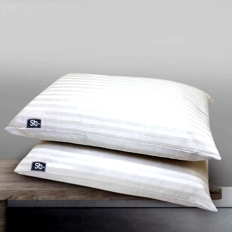 Sb Home Μαξιλάρι Ύπνου Sb Home Super Stripe Λευκό 50x70
