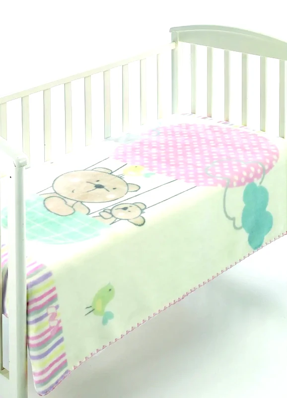 Morven Κουβέρτα Βελουτέ Αγκαλιάς Morven Kidz C75 Ροζ 80x110