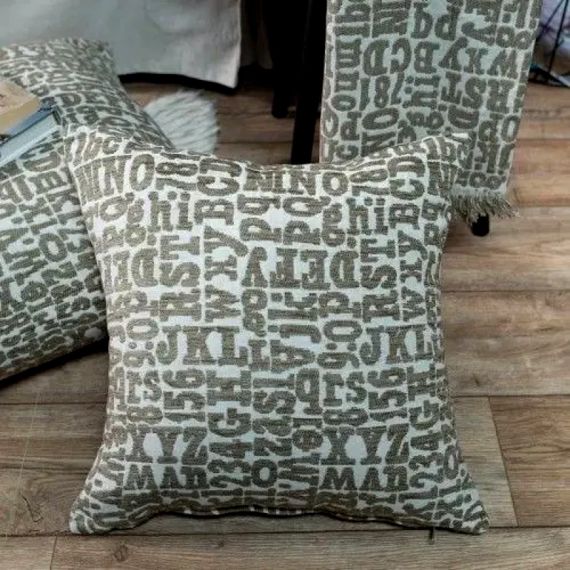Teoran Μαξιλάρι Teoran Letters 02 - 30x50cm με γέμιση
