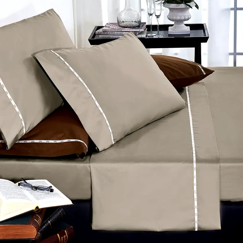 19V69 Σεντόνι Ημίδιπλο 19V69 Colori Grigio 190x280