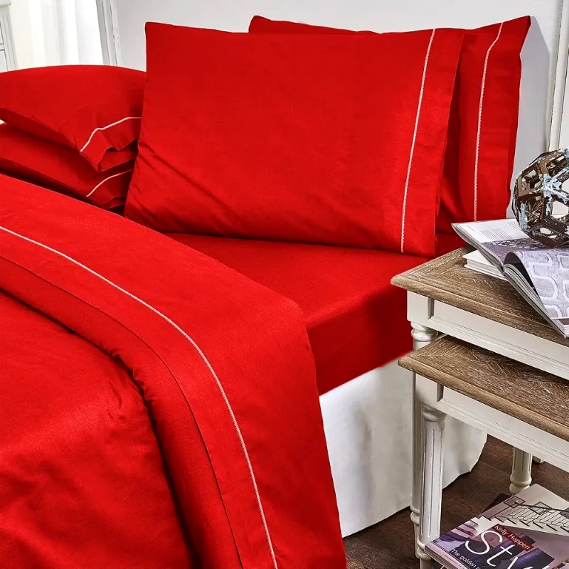 19V69 Παπλωματοθήκη Μονή 19V69 Arcobaleno Bello Red 170x250