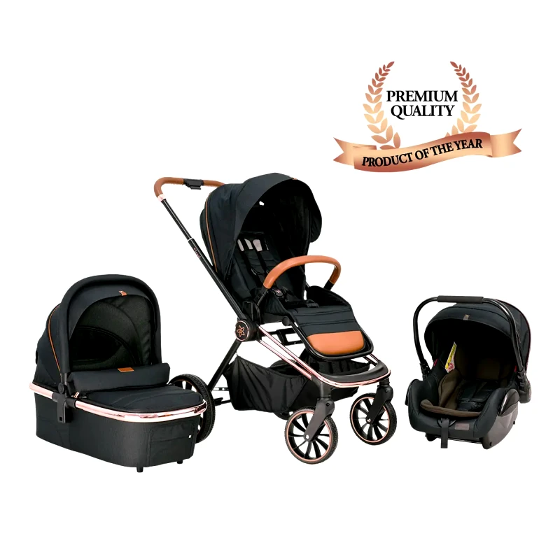 Bebe Stars Πολυκαρότσι Bebe Stars Jewel Volcano Black 350-188