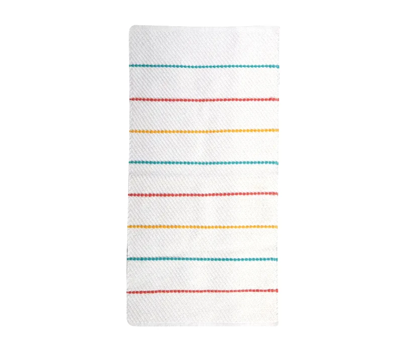 Nef - Nef Παιδικό Χαλάκι Nef-Nef Life Line Coral/Yellow 70x140