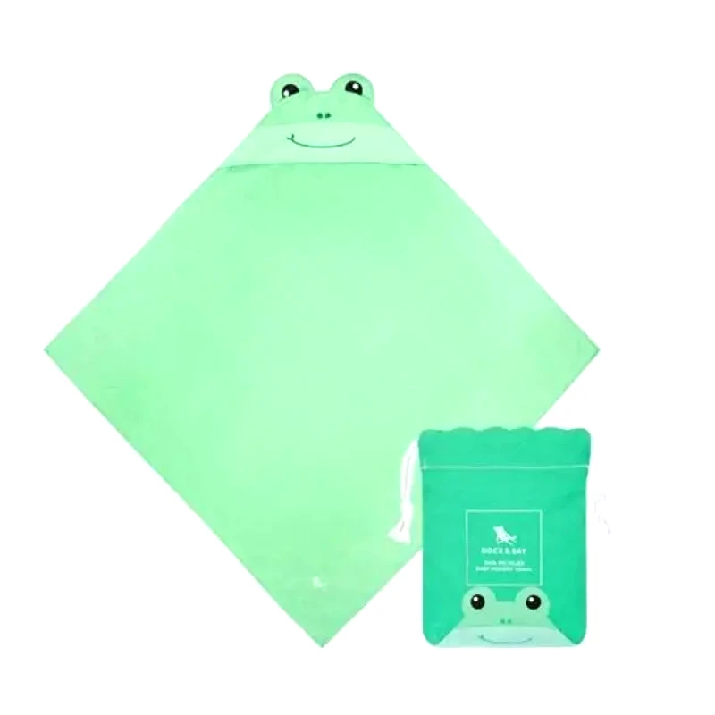Dock & Bay Βρεφική Κάπα Dock & Bay Frankie Frog 75x75