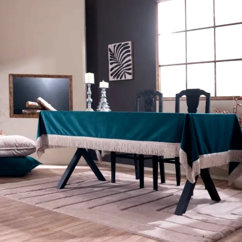 Teoran Τραπεζομάντηλο Teoran Velvet 13 - 140x140cm