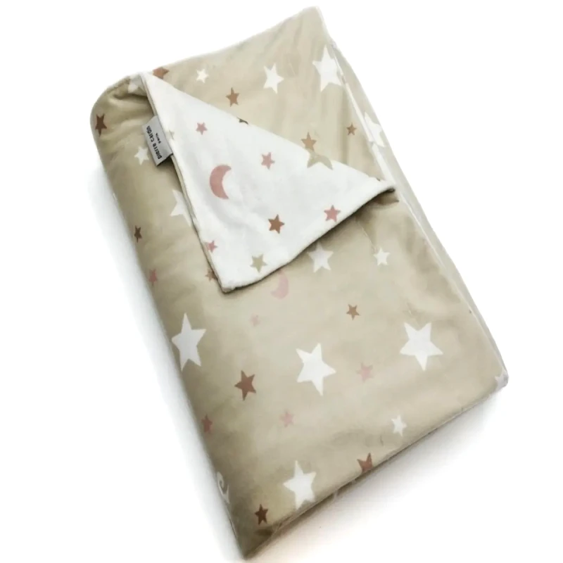 Pierre Cardin Κουβέρτα Αγκαλιας Soft Plus Fleece 80X110 Pierre Cardin Moon Beige