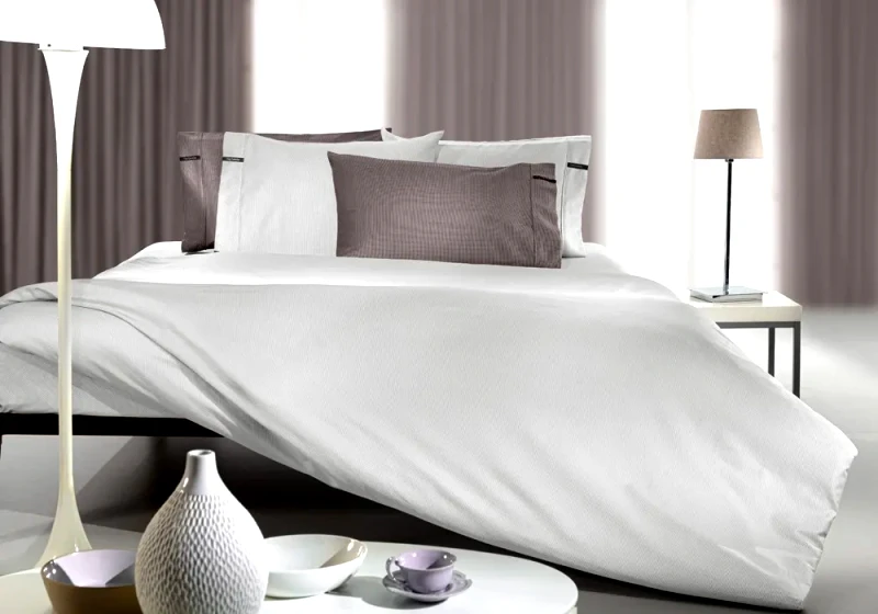 Guy Laroche Σεντόνι King Size με Λάστιχο Guy Laroche Minimal Silver 180x200+35