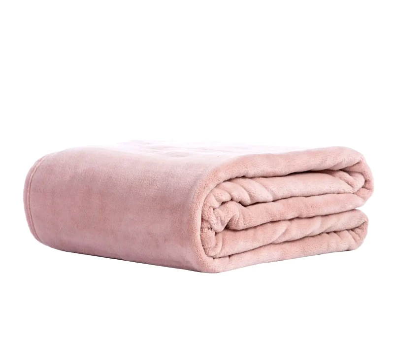 Nef - Nef Κουβέρτα Fleece Υπέρδιπλη Nef-Nef Cosy Pink 220x240