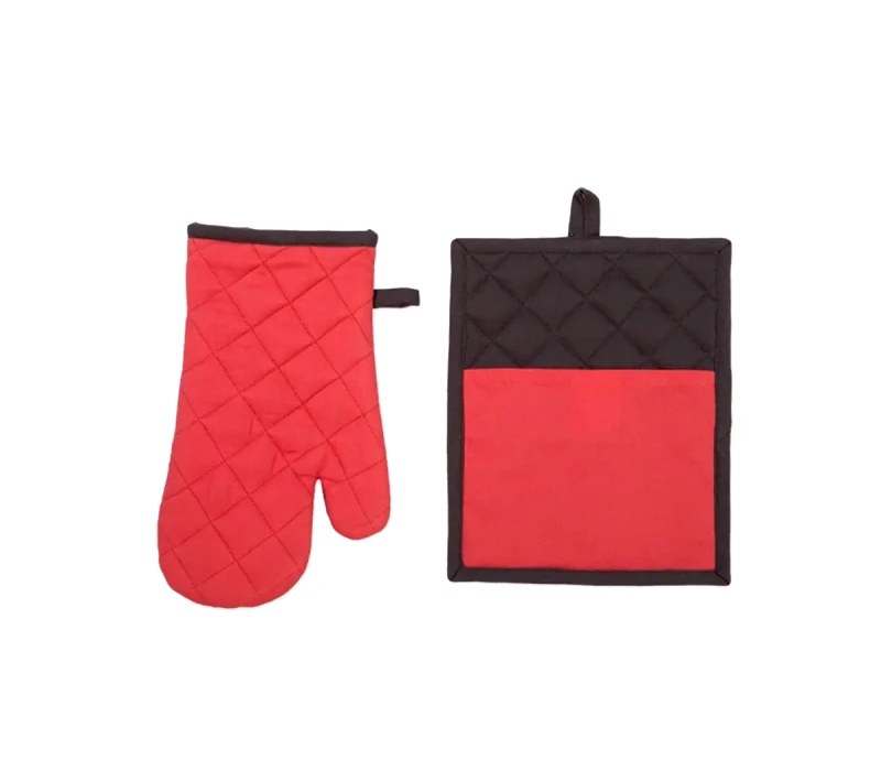 Nef - Nef Σετ Γάντι και Πιάστρα Κουζίνας Nef-Nef Perfetto Coral 20x25 & 17x27