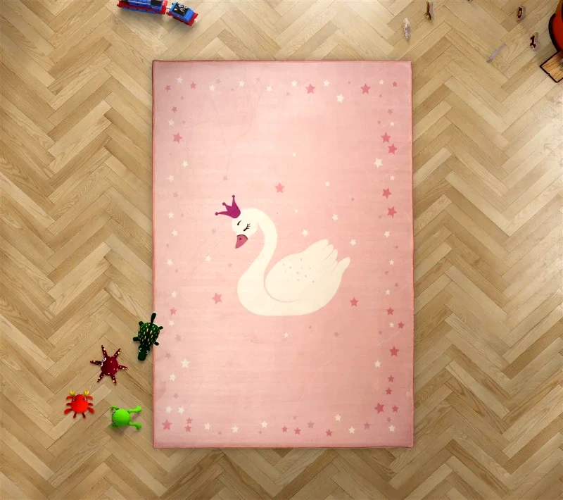 Dimcol Παιδικό Χαλί Dimcol Swan 283 135X200