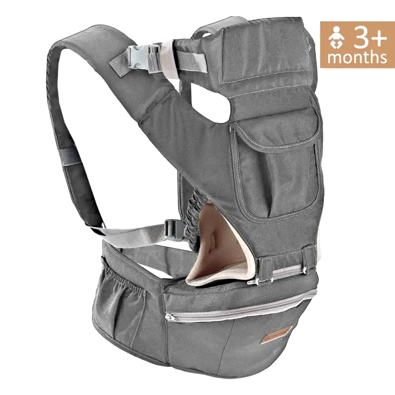 Bebe Stars Μάρσιπος Bebe Stars Carry & Go Dark Grey 222-186