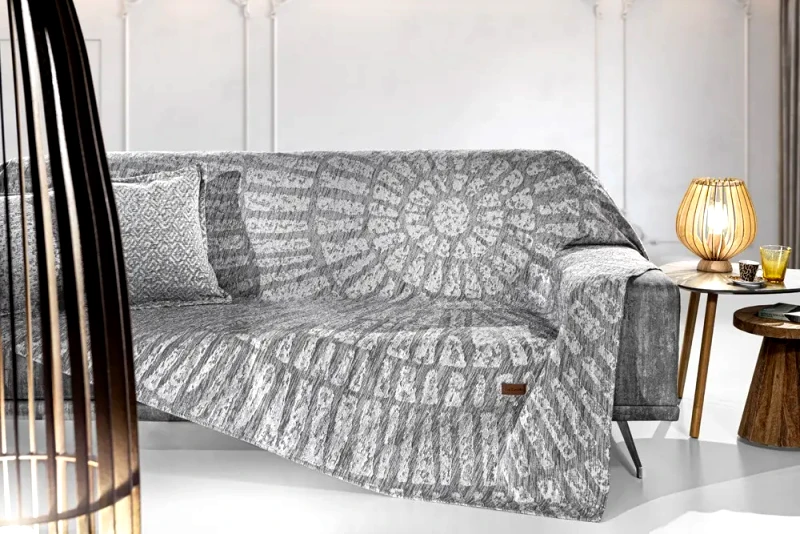 Guy Laroche Ριχτάρι Πολυθρόνας Guy Laroche Siren Grey 180x150
