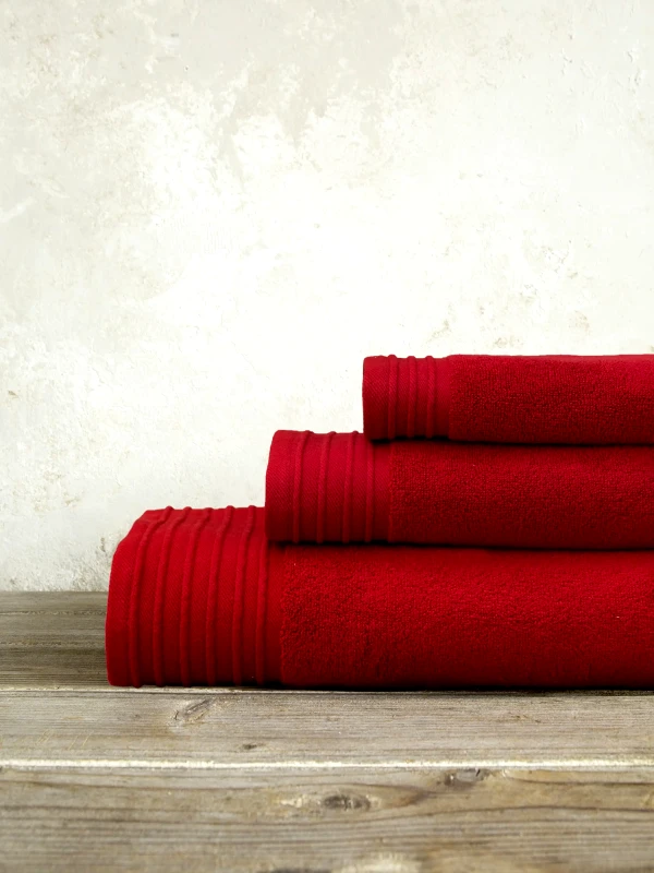 Nima Πετσέτα Μπάνιου Nima Feel Fresh Happy Red 90x145
