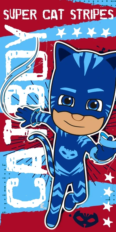 DISNEY DIMcol Παιδική Πετσέτα Θαλάσσης Βελουτέ Dimcol Disney PJ Masks 28 70x140