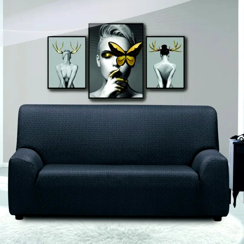 Sb Home Ελαστικό Κάλυμμα Διθέσιου Sb Home Sabrina Grey
