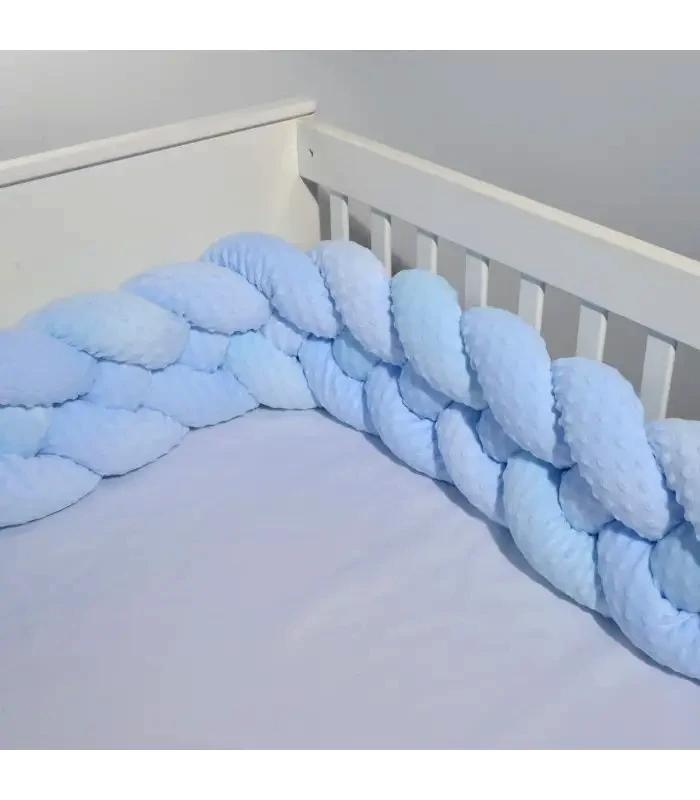 Baby Oliver Baby Oliver Des -9210 Πλεξούδα Βελουτέ 24X200 Ανάγλυφη Σιέλ Τετραπλή