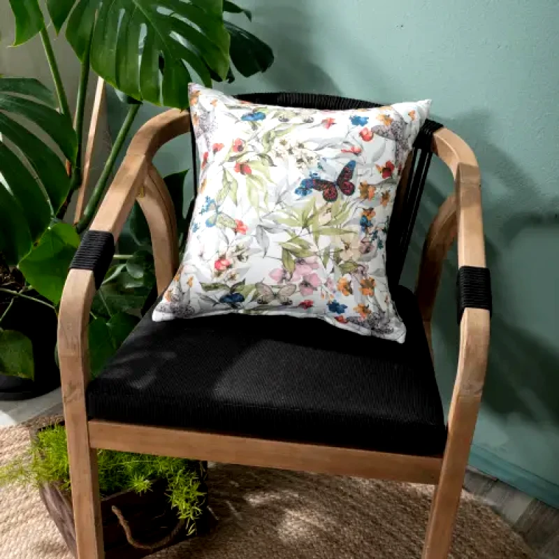 Teoran Μαξιλαροθήκη Teoran Teoran Leza - 65x65cm δαπέδου με γέμιση