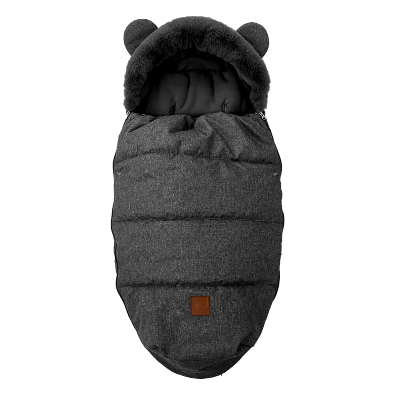 Bebe Stars Ποδόσακος Bebe Stars Luxury Velour Grey