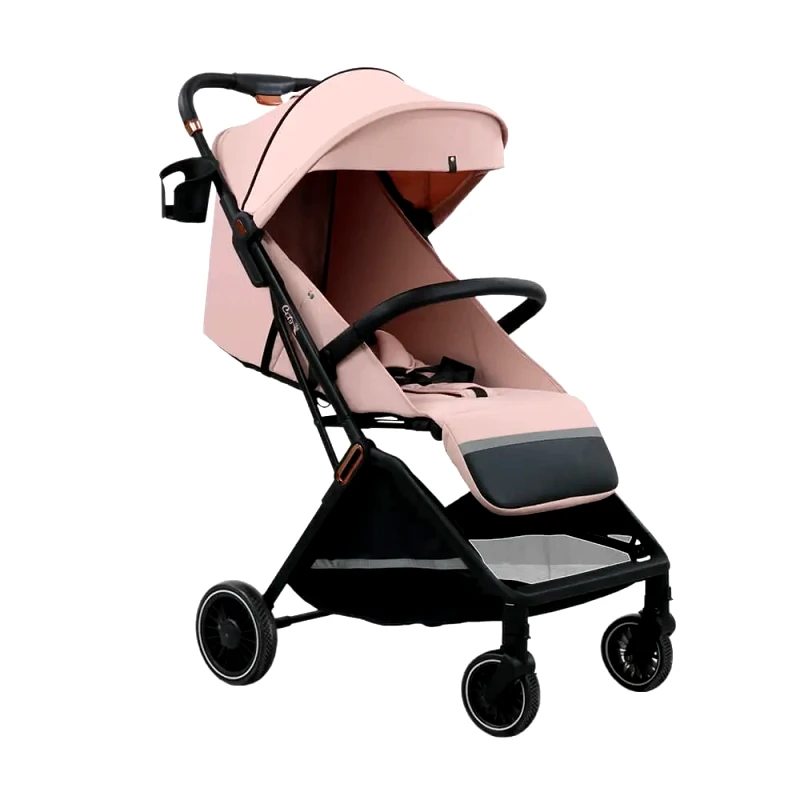 Bebe Stars Καρότσι Bebe Stars City Plus Automatic Powder Pink