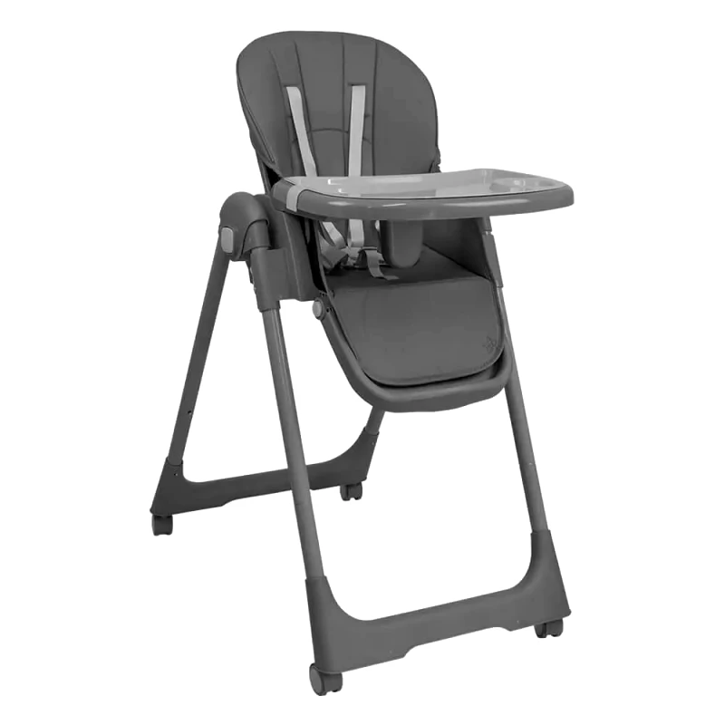 Bebe Stars Καρεκλάκι Φαγητού Bebe Stars Milk 2 IN 1 Grey 866-186