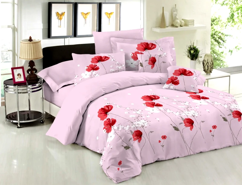 Le Blanc Σετ Πάπλωμα Le Blanc Premium Cotton 100% Anemone Pink Μονό 160x240