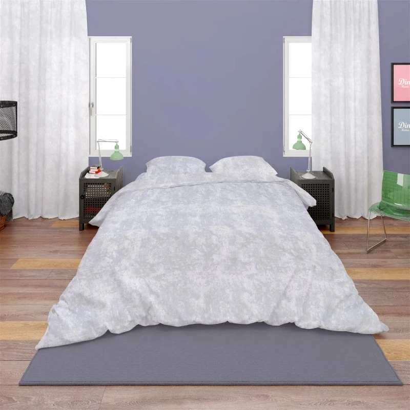 Dimcol Σετ Σεντόνια King Size 4 Τεμαχίων Dimcol Premium Shadow 621 240x270 Light Grey