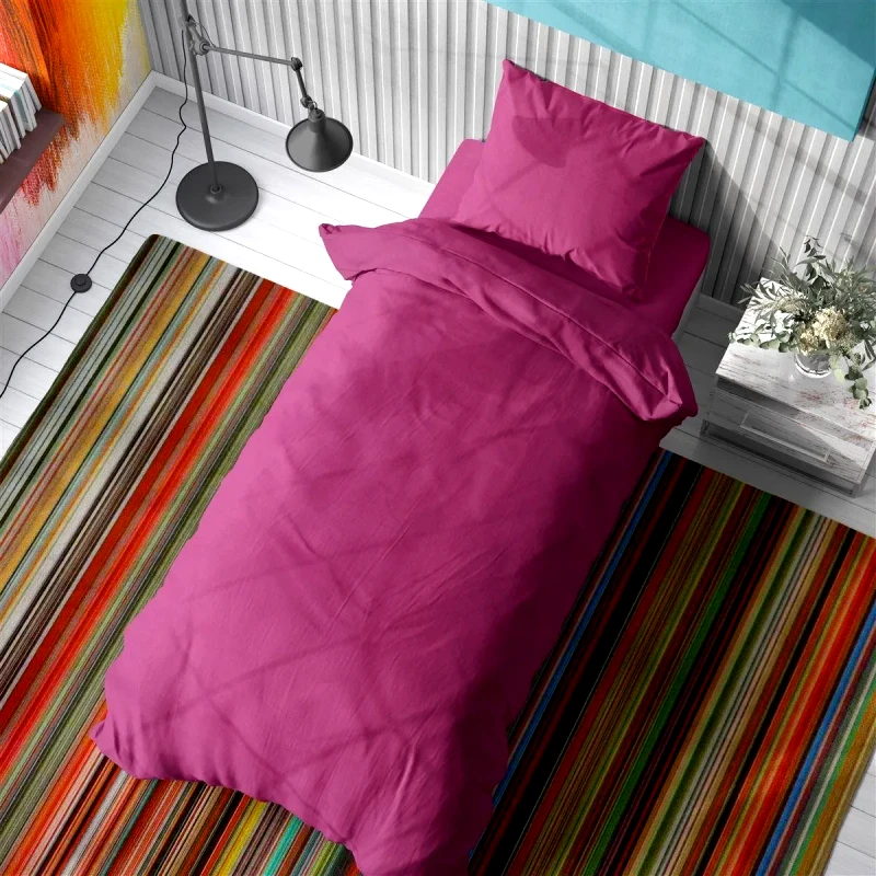 Dimcol Σεντόνι Μονό Dimcol Solid 499 160X240 Fuchsia